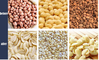 Machine à éplucher les cacahuètes de type humide commercial, éplucheur de peau rouge, machine à éplucher les noix, les soja, les amandes, prix d'usine