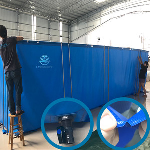 Litong Custom Bạt Lớn AO Kim Loại Khung Hồ Bơi Gia Đình Bền Hình Chữ Nhật Pvc Hồ Bơi - Product Image 3