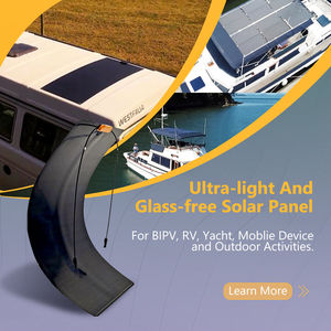 Pannello Solare Bluesun di Alta Qualità 170 Watt 180 Watt 190w Completamente Nero 12 Volt per Uso Domestico - Product Image 5