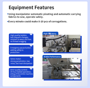 High-Capacity <b>Automatic</b> Flat-Bed <b>Sewing</b> <b>Machine</b> for Curtain Pleating New Chain Stitch Formation for Home Use Direct From Factory - Product Image 4