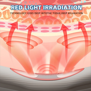 Masajeador de espalda de tracción de calor Lumbar eléctrico inteligente cinturón de masaje inalámbrico para cuerpo y cintura para estiramiento Lumbar y espalda - Product Image 3