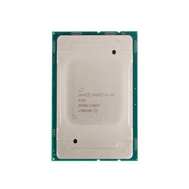 Xeon Silver 4116 Processor 12 Cores 24 Threads 2.10GHz Base 3.00GHz Boost LGA 3647 16.5MB Cache 85W TDP Server 64-Bit