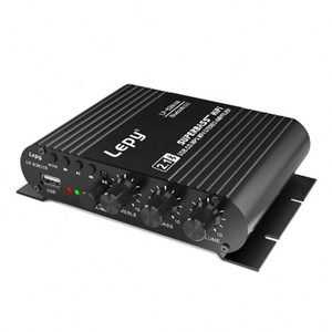 Amplificateur audio HiFi miniature LEPY838 Bluetooth 5.0, amplificateur numérique classe D TPA3116 50W*2, audio domestique, voiture, marine, entrée USB/AUX - Product Image 5