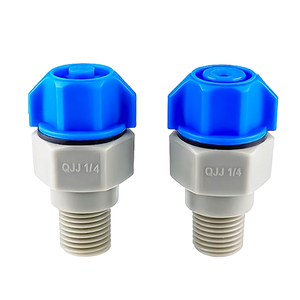 Vente chaude Buse à déconnexion rapide en plastique PP QJJ 1/4 pouce Tête de pulvérisation à dégagement rapide pour les systèmes de <span class=keywords><strong>nettoyage</strong></span> et de refroidissement industriels - Product Image 6