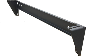 Customizable Under <b>Desk</b> Rack Mount Kit, Heavy Duty Network Equipment Bracket, Easy Install 19 Inch Rack Support Holder - Product Image 2
