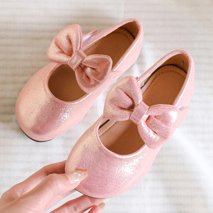 Zapatos de Niña Pequeños, Otoño, Nueva Moda, con Lazo, Suela Suave, Cómodos, Estilo Princesa - Product Image 2