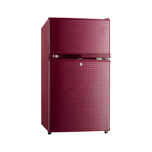 80L Chinese Factory ROHS Approval Small Double Door Mini Refrigerator Mini Refrigerator - Product Image 2