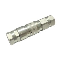 Accouplement rapide hydraulique à face plate en acier au carbone BSP 3/4'' de haute qualité pour machine de concassage à marteaux