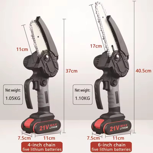 <span class=keywords><strong>Mini</strong></span> <span class=keywords><strong>Motosierra</strong></span> Inalámbrica de 21V, 4/6 Pulgadas, Compatible con Batería <span class=keywords><strong>Makita</strong></span>, Grado Industrial 1200W - Product Image 2