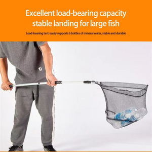 Filet de pêche pliable, cadre en alliage d'aluminium, portable pour l'extérieur - Product Image 5