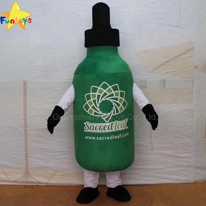 Funtoys adulto personalizado <span class=keywords><strong>botella</strong></span> <span class=keywords><strong>de</strong></span> aceite esencial cuentagotas <span class=keywords><strong>botella</strong></span> caminar mascota disfraz para Halloween - Product Image 1