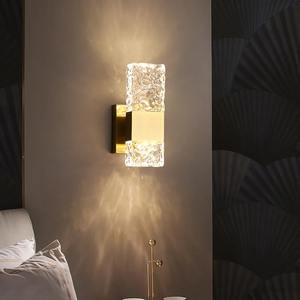 Lámpara de Pared de Cristal LED de Lujo, Lámpara de Noche para Dormitorio, Lámpara Minimalista para Pared de TV, Pasillo, Escalera, Sala de Estar - Product Image 1