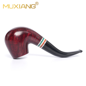Muxiang Sherlock Holmes thuốc lá ống màu đỏ cao đánh bóng đầy màu sắc ban nhạc 9mm ống hút - Product Image 3