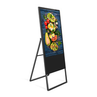 Abrui 40 pouces Android affiche LCD lecteur de publicité écran tactile moniteur intérieur SDK GB intérieur kiosque debout au sol affiche CN;GUA