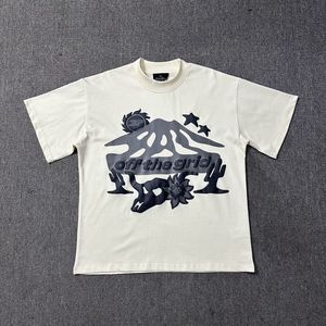 Camisetas para hombre con logotipo personalizado, estampado en relieve, cremallera de alta resistencia, corte cropped, estilo boxy, efecto desgastado, modelo Planet Blank con cremallera - Product Image 2