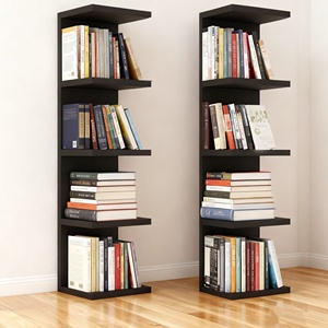 Estantería de Madera Giratoria para Libros, Organizador de Almacenamiento, Estantería Juvenil, Vitrina para Libros - Product Image 1