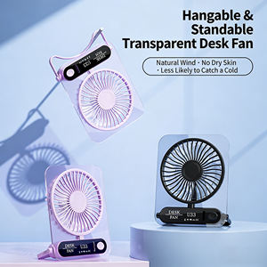 Mini Ventilador Multifuncional para Mesita de Noche, Escritorio, Oficina, Silencioso, para Exteriores, Camping, Pequeño Ventilador Colgante - Product Image 2