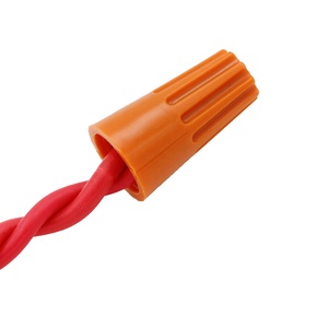 Vis électrique orange de fils de ressorts de vis Bornes torsadées P4 Connecteur de fil à visser - Product Image 1