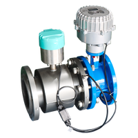 Compteur de débit d'eau électromagnétique certifié WRAS Philemon HT-0926, OEM, GPRS, acier inoxydable, RS485, température intégrée