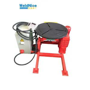 High Quality Rotating Table 1200kg Red Pipe Welding Positioner With High-end Quality