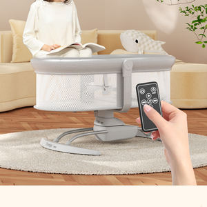 Columpio de bebé ajustable de nuevo diseño de fábrica profesional con malla transpirable música funciones eléctricas <span class=keywords><strong>silla</strong></span> de bebé - Product Image 3