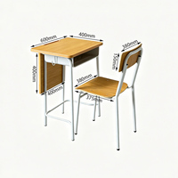 Bureaux et chaises d'école modernes, durables et réglables |   Convient pour bureau d'étude, salon, chambre à coucher, appartement et école