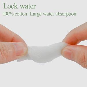 I dischetti rotondi di cotone usa e getta ecologici possono essere personalizzati dalla fabbrica per realizzare dischetti di cotone per struccanti - Product Image 4
