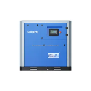 37KW 50HP Compressors Manufacturers Screw Air Compressor Machines SCR50PM
