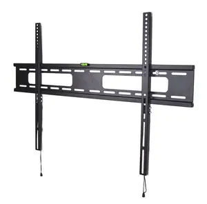 screen size 42"-100" low-profile ultra slim X-large fixed vesa 900X600 soport TV wall mount bracket stand arm