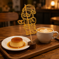 Imprimante 3D de bureau intelligente pour aliments sucrés, machine automatique d'impression artistique de bonbons, fabricant commercial de sucettes pour divers événements
