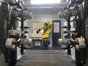 Robot de Pulido CNC de 6 Ejes para Acabado de Superficies de Manijas de Puertas - Product Image 2