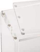 Étui de présentation en acrylique magnétique ETB de haute qualité, protection UV, anti-poussière, ultra-épais 8 mm + 5 mm
