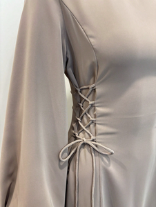 2026 New Collection Loriya Abaya Femmes <b>Robe</b> Musulmane Abaya Modest Dresses <b>Satin</b> Casual Dresses Abaya <b>Women</b> Muslim Dress - Product Image 3