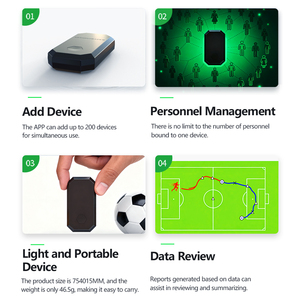 Hành Động Tracer Bóng Đá GPS Tracker 12-Người Đội Phiên Bản Với Nhiệt Bản Đồ Quỹ đạo Vest Cho Thể Thao & Giải Trí - Product Image 4