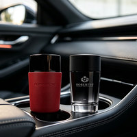 Diffuseur d'arômes naturels volatils en forme de bouteille en verre de qualité supérieure, personnalisé OEM & ODM, pour voiture, durée 8-10 mois