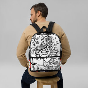 IMPOSSIBILE # 1 Zaino leggendario per studenti colorabile (dipingibile) di IW Comics - Product Image 2