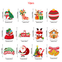 Nouveau design diamant peinture carte de noël décor pendentif Halloween pendentif anniversaire suspendu ornement étiquette diamant cartes de vacances