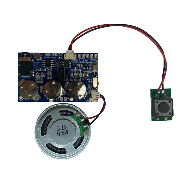 Button version1 Factory directly MP3 Music IC PCB Real time recording Sound Module voice chip for audiobook