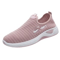 Baskets pour Femme en Gros Violet Rouge Noir Nouveaux Styles Respirantes à Enfiler Prix Abordable Chaussures Femme pour Printemps Automne