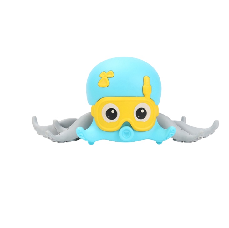 Детские Игрушки для ванны, милый осьминог для плавания и душа, заводная игрушка для ванной, тянущаяся, прогулочная, Пляжная, водная, забавные игрушки для детей, детские подарки