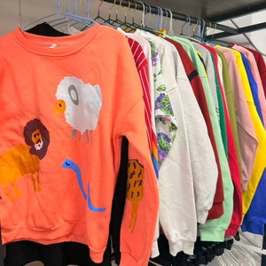 <span class=keywords><strong>เสื้อ</strong></span>ผ้ามือสองแบบคละรวม สไตล์เรโทร แฟชั่นโอเวอร์ไซส์ คอกลม แขนสั้น สำหรับเด็กชายและเด็กหญิง ยูนิเซ็กซ์ ร้านขายของ<span class=keywords><strong>มือ</strong></span>สอง สตรีทแวร์ Y2K - Product Image 6