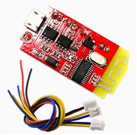 CT14 Micro 4.2 carte amplificateur de puissance numérique 5VF 5W + 5W carte d'ampli de puissance compatible Bluetooth pour bricolage boîte de son haut-parleur réaménagement