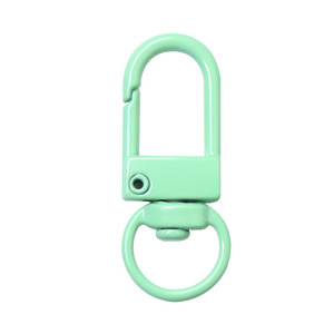 Loquet de porte en alliage de zinc coloré 30 mm, petit accessoire porte-clés rotatif en forme de U pour porte - Product Image 2