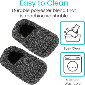 <b>Custom</b> Soft Knitted Walker Pads Anti Slip Protective Walker Glide Covers for Elderly Mobility Aid Walking Frame - Product Image 3