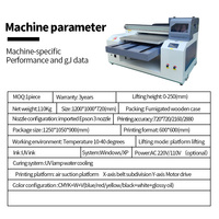 Imprimante UV à plat automatique haute précision avec écran tactile pour cartes de visite en cuir, bouteilles, bois, verre, plastique Dahao 3 ans XP600