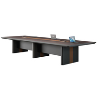 Ensemble de mobilier de bureau, table de réunion, table de conférence moderne