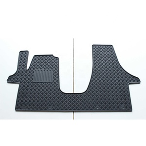 Alfombrillas de goma de látex sin olor de alta resistencia para <span class=keywords><strong>VW</strong></span> <span class=keywords><strong>TRANSPORTER</strong></span> T5 T6 (2015 2016 2017 2018 2019 2020 2021 <span class=keywords><strong>2022</strong></span> 2023-on) - Product Image 1