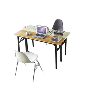 Mesa de Conferencia Plegable de Tablero Artificial, Escritorio Cuadrado Reforzado para Oficina, Reuniones, Capacitación, Disponible en Varios Colores - Product Image 3