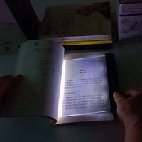 Lampe de lecture de nuit, lampe de bureau en forme de coin, pour salon, grande lampe de livre LED portable