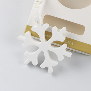 Treo bông tuyết gốm thơm đá nhà làm mát không khí thơm thạch cao sứ hoa tinh dầu khuếch tán - Product Image 2